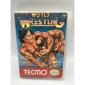 Tecmo World Wrestling (Nintendo Entertainment System, 1990) With Case